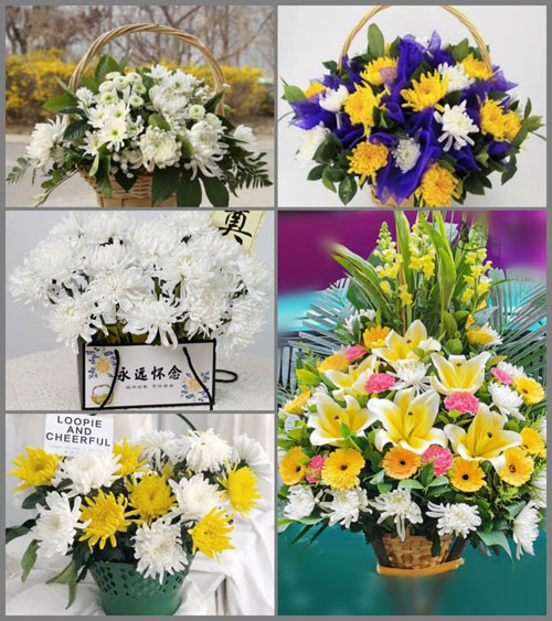 福建龙岩漳平市官田乡白事提篮配送